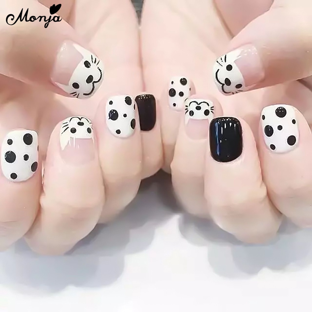 Monja Set 5 Bút Hai Đầu Hỗ Trợ Trang Trí Móng Nghệ Thuật