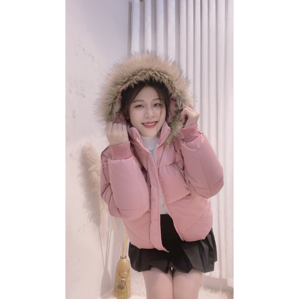 Áo Phao béo hàng loại 1 kèm mũ form dày dặn. sẵn đủ màu | BigBuy360 - bigbuy360.vn