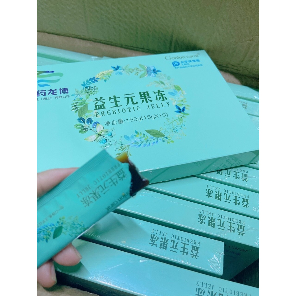 Thạch PREBIOTIC JELLY hỗ trợ giảm cân, thải mỡ - Tách lẻ 1 gói
