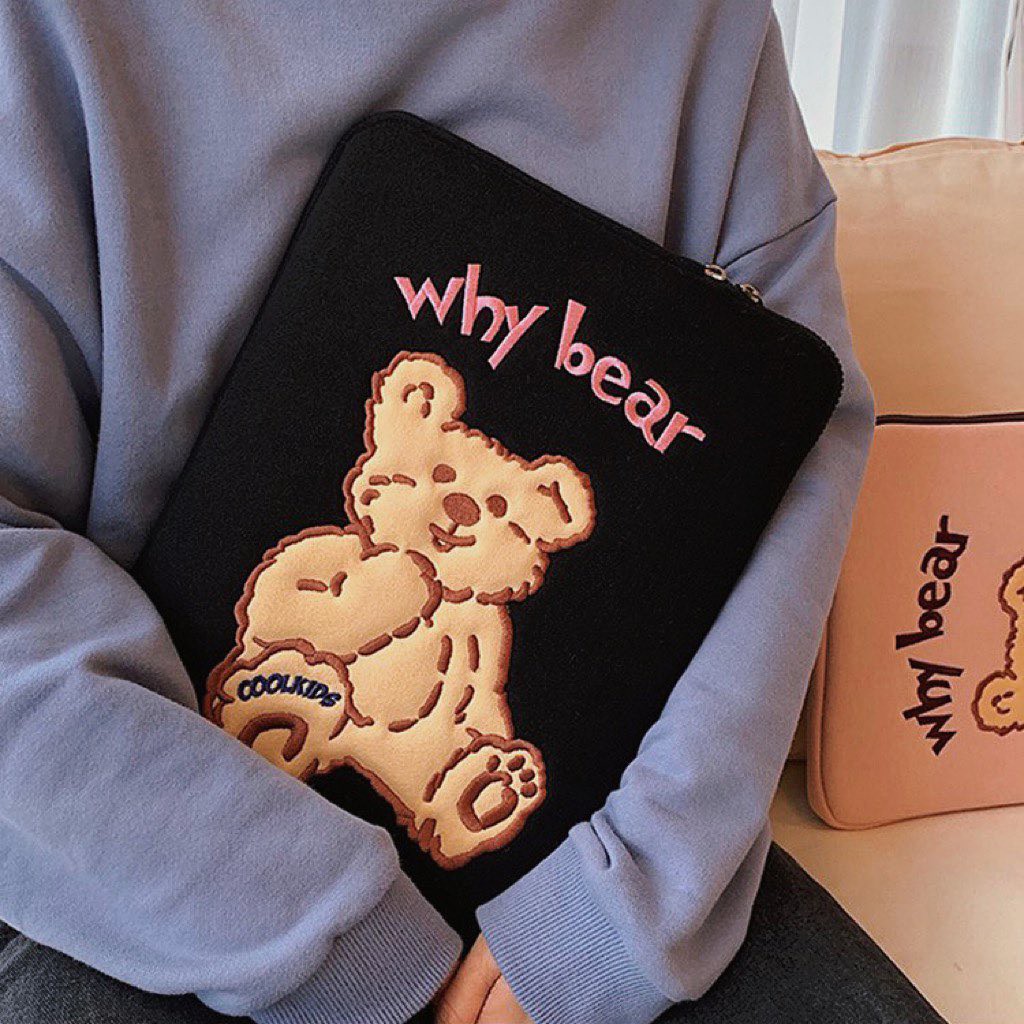 Laptop Cover Gấu Xinh Xắn 2 - TUI1384