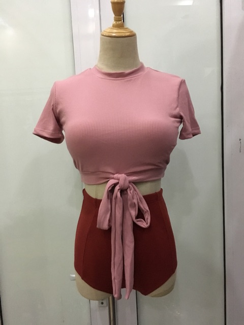 CÓ SẴN bikini đồ bơi nữ croptop chất thun gân gọng đệm siêu đẹp