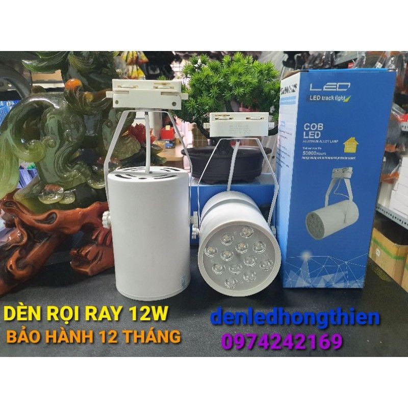 Đèn rọi ray cob 10w và mắt ếch 12w cao cấp