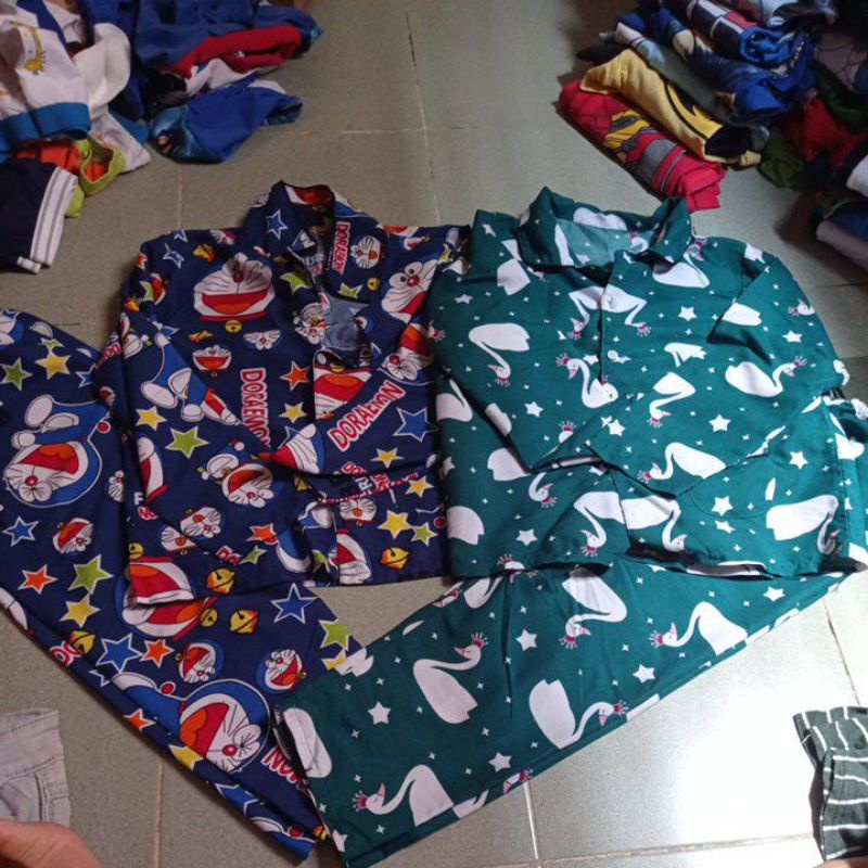 Dưới 40kg thanh lý pizama bé trai