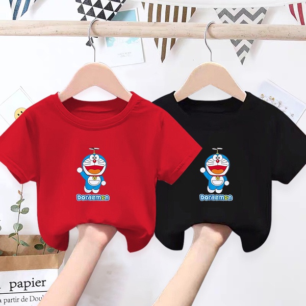 Áo Thun In Hình Doraemon Ngộ Nghĩnh Cho Bé Trai