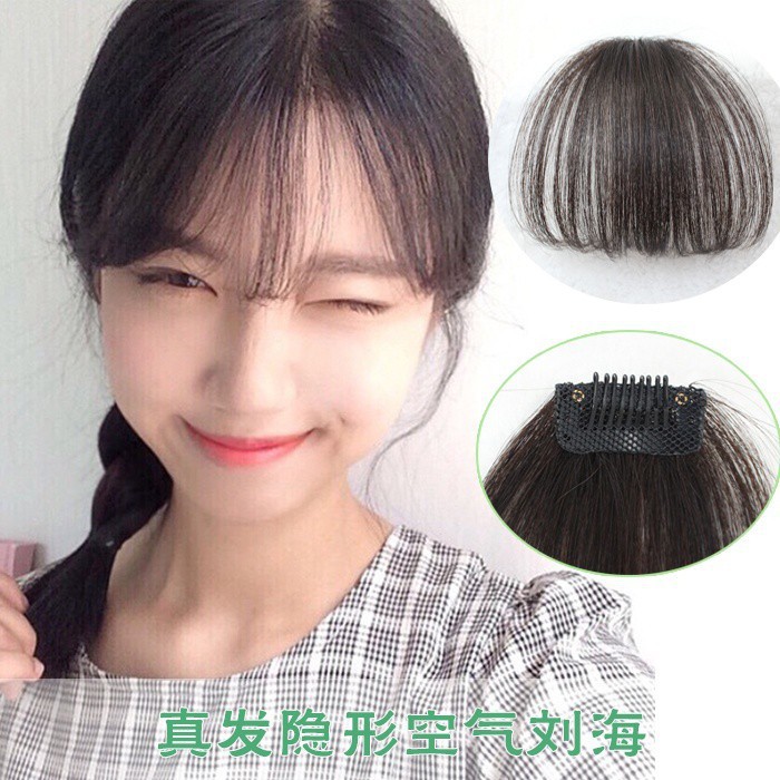 Bộ Tóc Giả Ngắn Mái Ngang Thời Trang Nữ Tính
