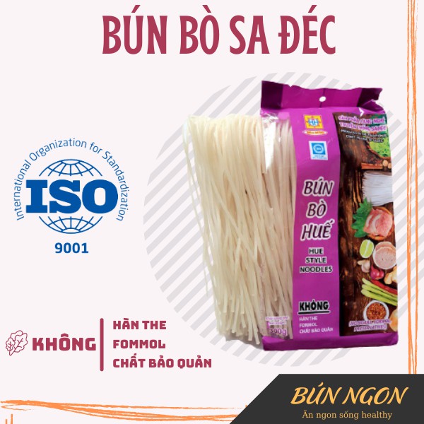 Bún,Bún Bò Huế Khô Sa Đéc - Hỏa Tốc - Ăn Kiêng Giảm Cân Thực Dưỡng Eatclean 300g