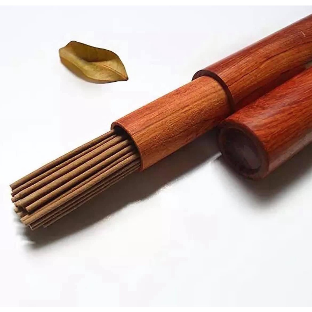 Ống Gỗ Đựng Nhang Trầm Hương Loại Tốt