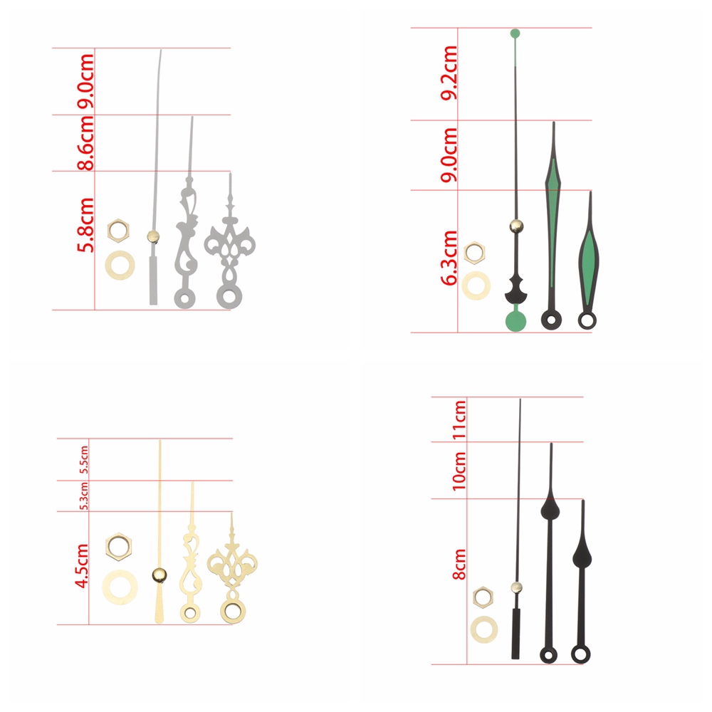 Set Phụ Kiện Thay Thế Cho Đồng Hồ Treo Tường