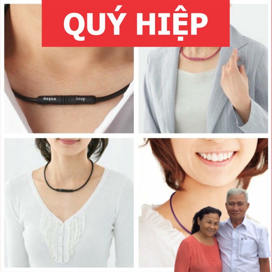 Vòng điều hòa huyết áp EX Nhật Bản - Vòng đeo cổ điều hòa huyết áp Pip Magneloop EX🍀CHÍNH HÃNG 🍀