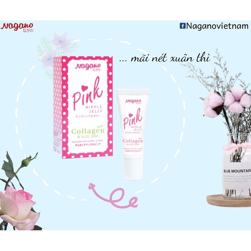 KEM LÀM HỒNG NHŨ HOA NAGANO PINK NIPPLE JELLY | BigBuy360 - bigbuy360.vn