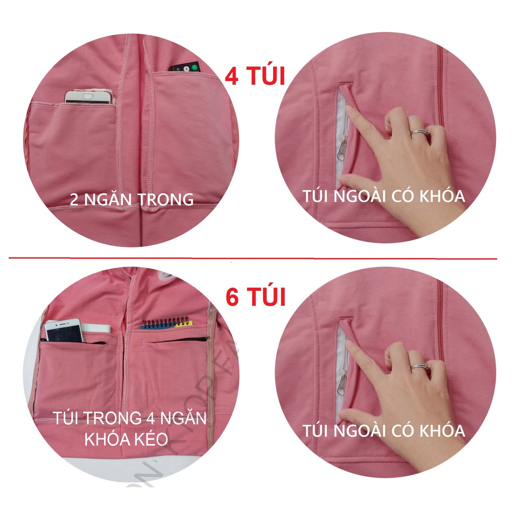 Áo khoác nữ chống nắng hàng chuẩn xịn thêu nón | BigBuy360 - bigbuy360.vn