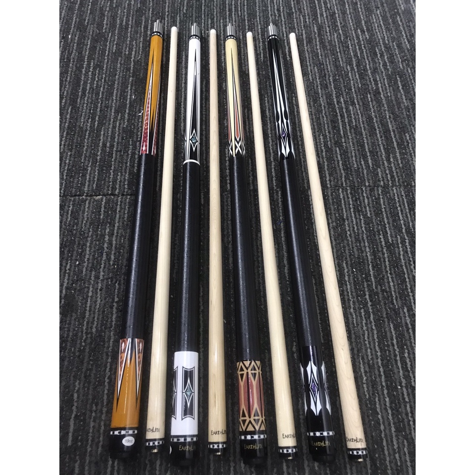 Cơ bida 3 băng/ cơ líp  Earth Lite