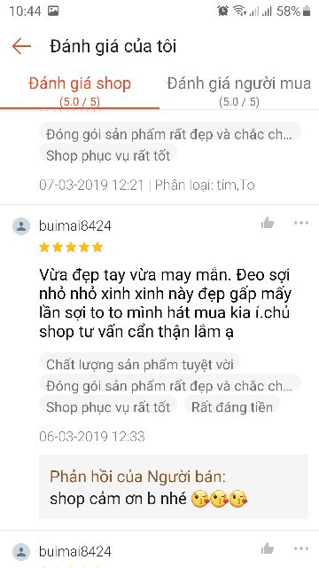 (cam kết hàng chuẩn) Dây chỉ may mắn Thái Lan NK