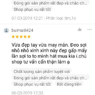 (cam kết hàng chuẩn) Dây chỉ may mắn Thái Lan NK