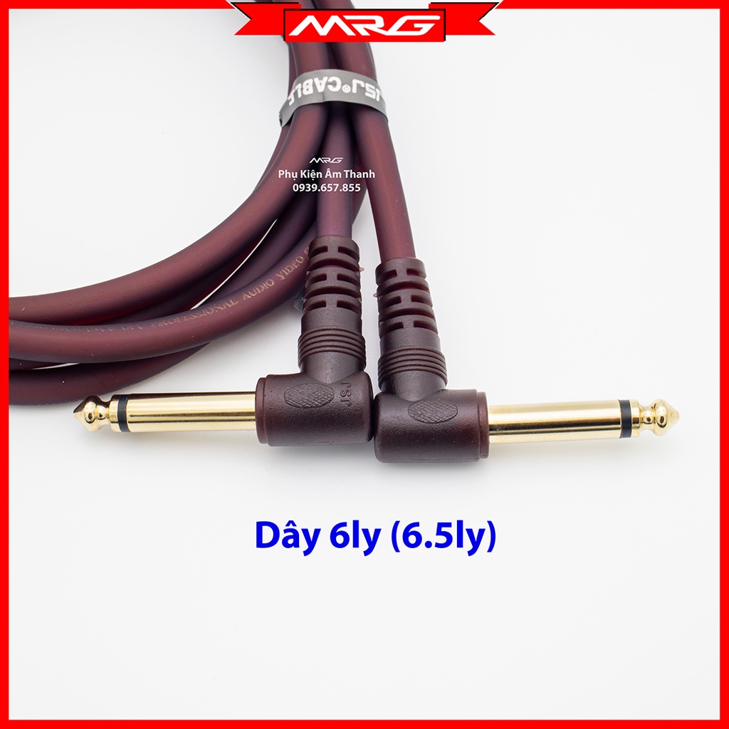 Dây 6 Ly 2 Đầu Cong Góc Vuông, dài 1.5met, giá 1 dây - MrG