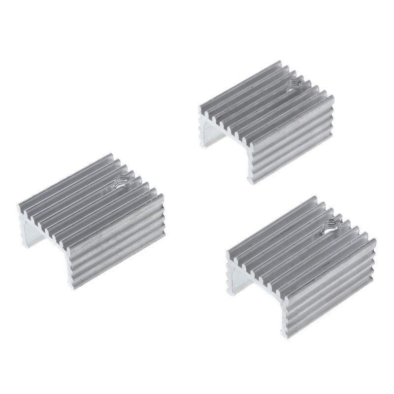 Set 10 Tấm Tản Nhiệt TO-220 Bằng Nhôm Chất Lượng Cao