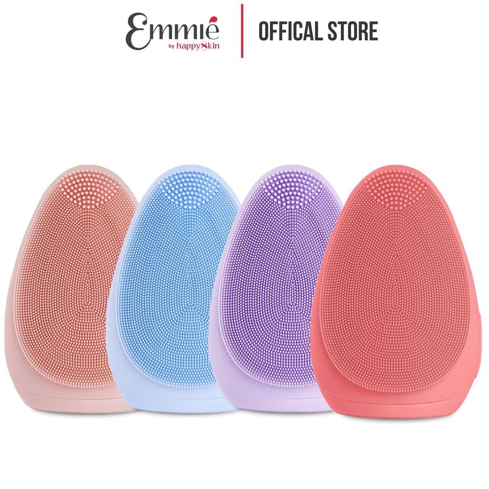 [GIẢM 100K CHÍNH HÃNG EMMIÉ BY HAPPY] MÁY RỬA MẶT MASSAGE HAPPY SKIN PREMIUM CLEANSING BRUSH – MÁY RỬA MẶT LÀM SẠCH SÂU