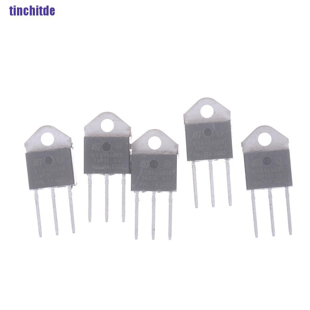 Bộ 5 Linh Kiện Điện Tử Bta41-600B To-3P Chất Lượng Cao