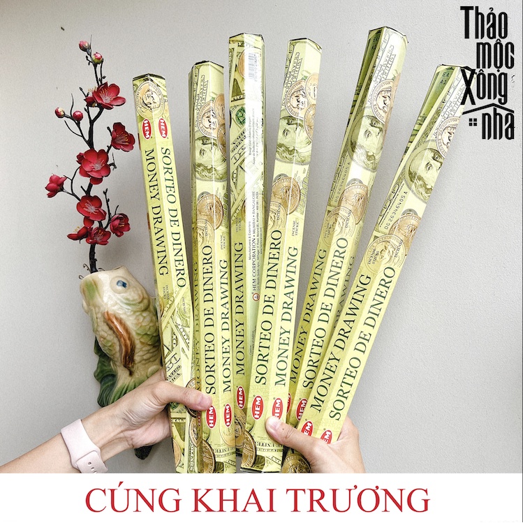 Nhang HEM size Jumbo - Cúng Khai Trương, Cầu Tài Lộc - THẢO MỘC XÔNG NHÀ