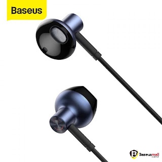 Baseus -BaseusMall VN Tai nghe AUX 3.5mm Baseus Encok H19 Wired Earphone