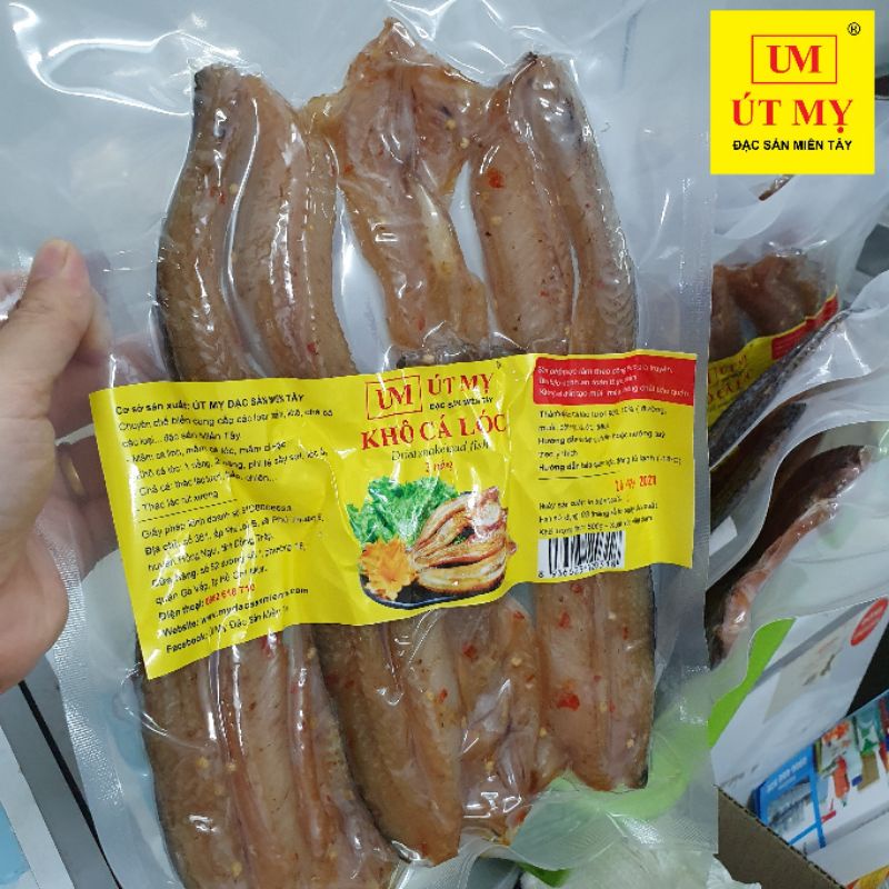 Khô Cá Lóc 2 nắng 1kg Út Mỵ - Loại Nhất