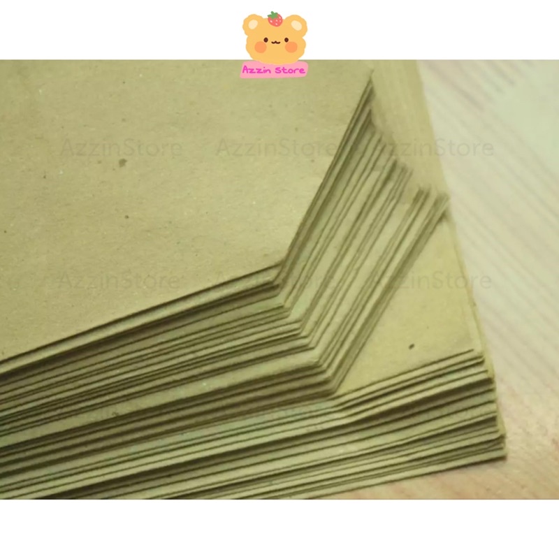 200 Túi Giấy Thường Size 15x20cm Dùng Để Gói Hàng, Đựng Gà Rán, Thực Phẩm Azzin Store