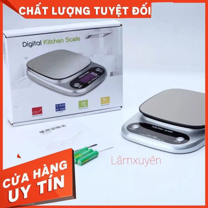 Cân Điện Tử DIGITAL Kitchen Scale [SD-4] cao cấp chính hãng  Kiểu dáng đẹp_hiệu suất ổn định _Độ Chính Xác Cao