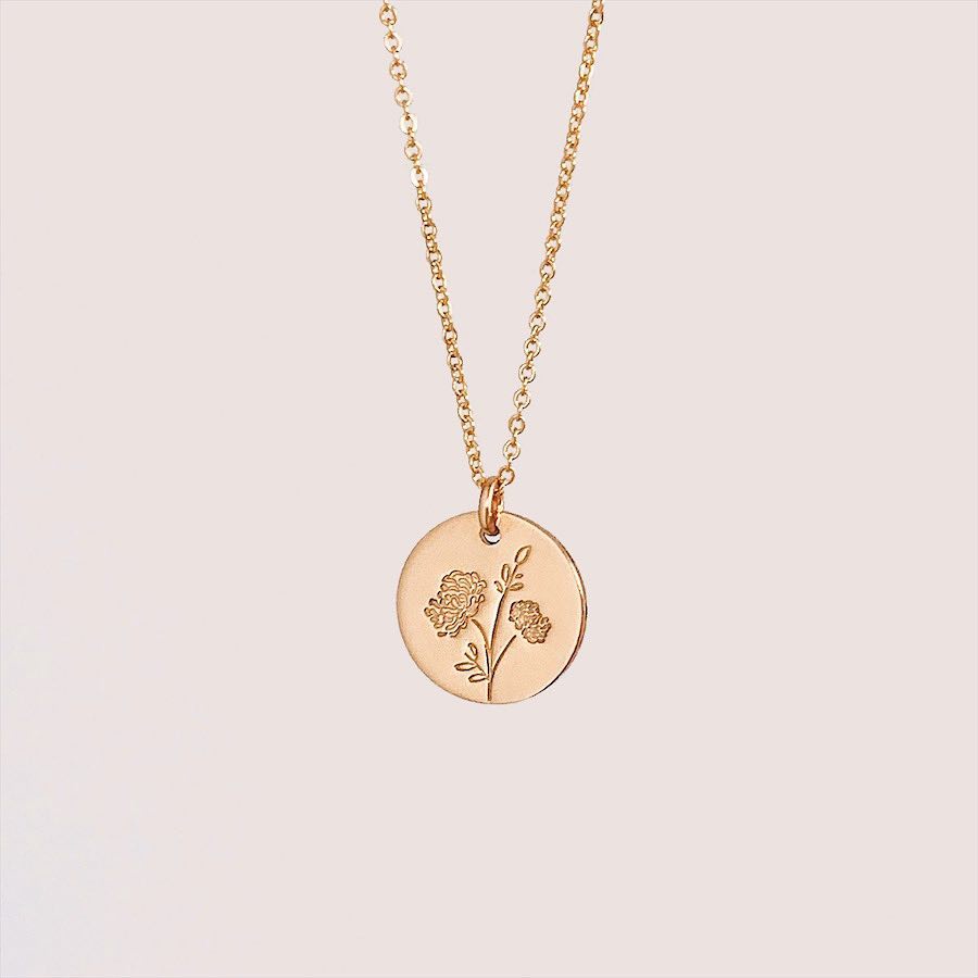 Dây chuyền hoa bạc custom 4 loài hoa cao cấp Gix Jewel
