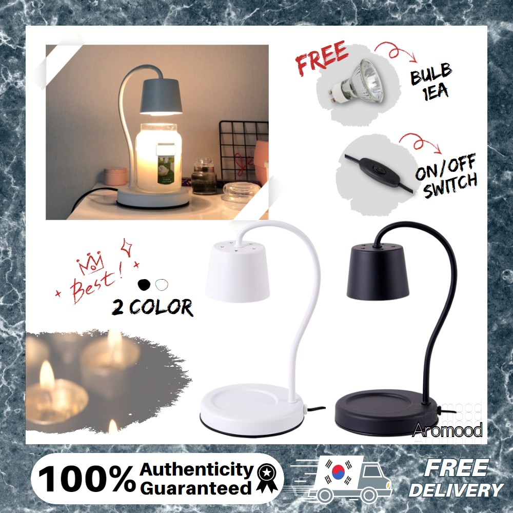 Đèn đốt nến thơm / Bộ điều khiển ánh sáng kích thước lớn với 1 bóng đèn halogen - Comet Candle Warmer / Đèn đốt nến