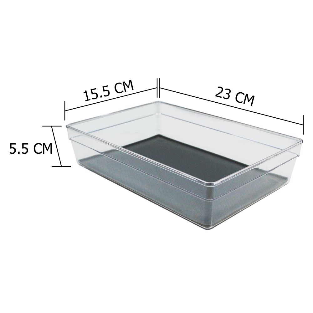 HomeBase J MICRON WARE Khay nhựa 2815 Thái Lan W15xD22.8xH5.5cm