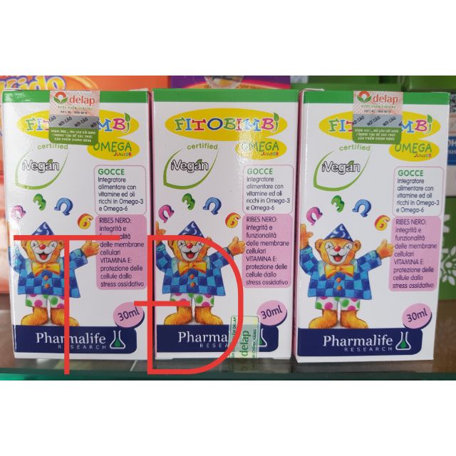 omega3 junior hỗ trợ cho trẻ ( bimbi)/ omega fitobimbi