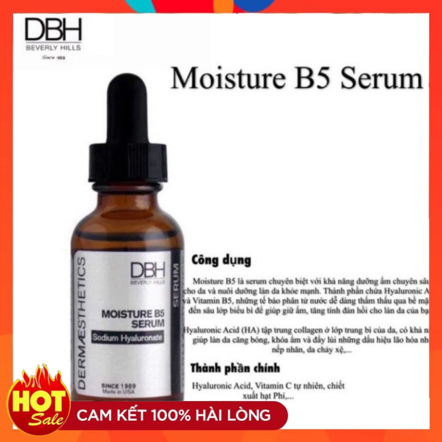 Serum DBH Moisture B5 Serum Sodium Hyaluronate Tinh chất hỗ trợ phục hồi tái tạo da | BigBuy360 - bigbuy360.vn