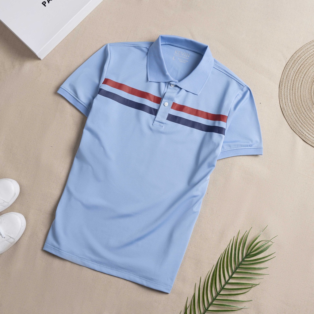 ÁO THUN POLO KEVIN NAM VẢI CÁ SẤU CO GIÃN 4 CHIỀU