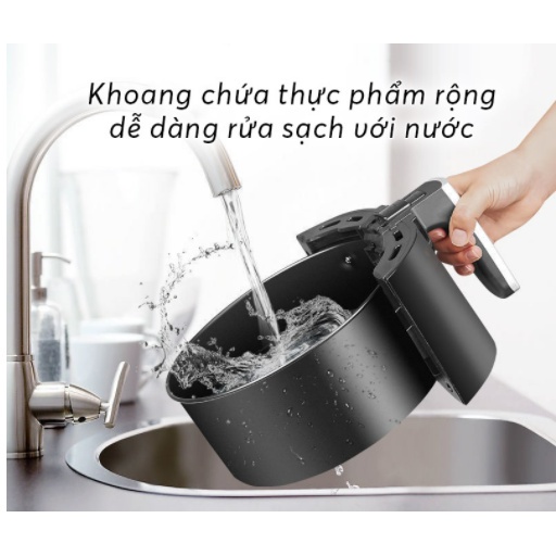 Nồi chiên không dầu camel Bảo hành 12 tháng sử dụng công nghệ chiên thế hệ mới nhất cao cấp