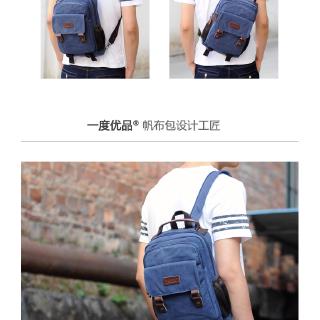 Balo canvas mini cho nam