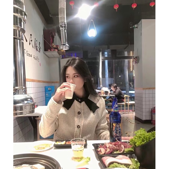 Set dạ tweed QCCC siêu xinhh cho nữ
