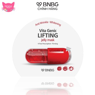 Mặt nạ dưỡng ẩm giúp nâng cơ và săn chắc da BNBG Vita Genic Lifting Jelly Mask 30ml Chính Hãng