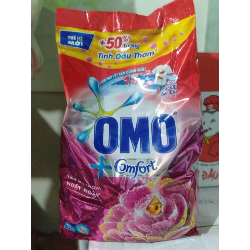 BỘT GIẶT OMO COMFORT TINH DẦU THƠM DIỆU KÌ[4kg]