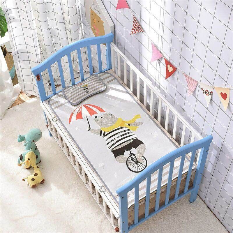 Chiếu lụa 3D cho bé 120x60cm>>