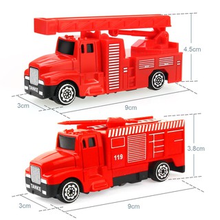 Bộ 2 chiếc xe cứu hỏa đồ chơi dành cho em bé
