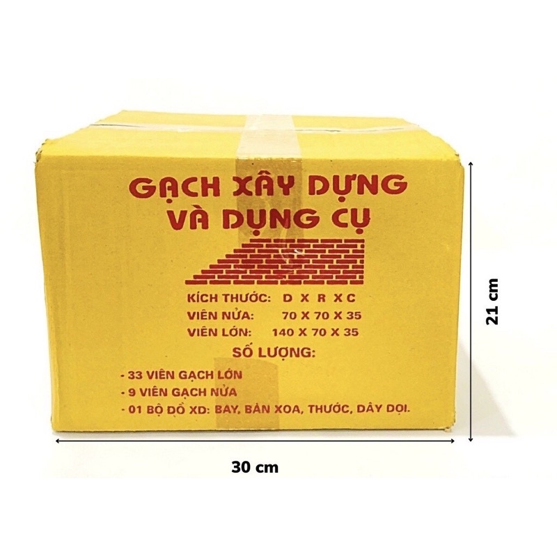 Thùng gạch nhựa xây dựng và dụng cụ trong đồ dùng thông tư 02