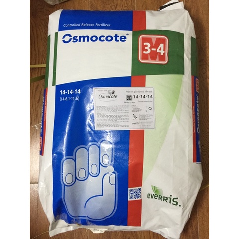 Phân vàng Mỹ Osmocote NPK 14-14-14 siêu tốt cho hoa Hồng, phong lan, sen đá xương rồng