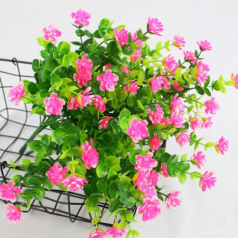Set 7 Cành Hoa Khuynh Diệp Giả 35 Nhánh Dùng Để Trang Trí