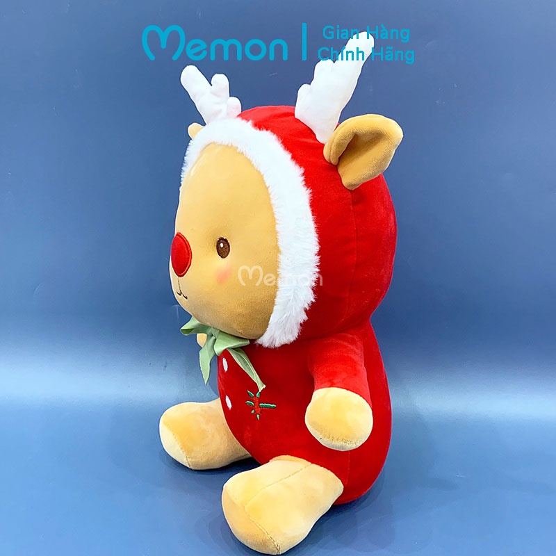 Gấu Bông Tuần Lộc Baby Giáng Sinh Noel Cao Cấp Memon