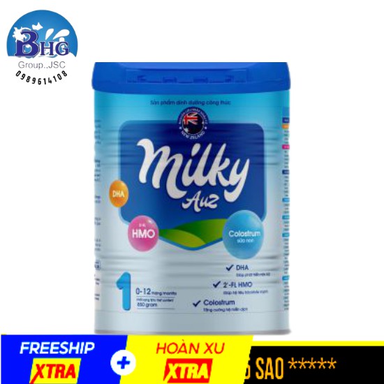 Sữa Milky Auz số 1 850g.
