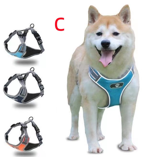 Dây Đai Nylon Phản Quang Có Thể Điều Chỉnh Cho Chó Lớn Và Lớn