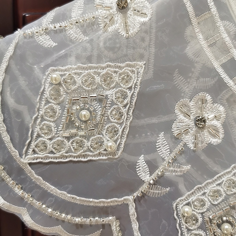 Cổ Áo Rời Thêu Họa Tiết Xinh Xắn Dành Cho Nữ