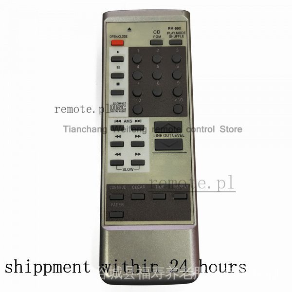 Mới Thay Thế RM-990 Cho Sony CD Player Điều Khiển Từ Xa CDP497 CDP590 CDP790 CDP970 CDP990 CDP991 CD