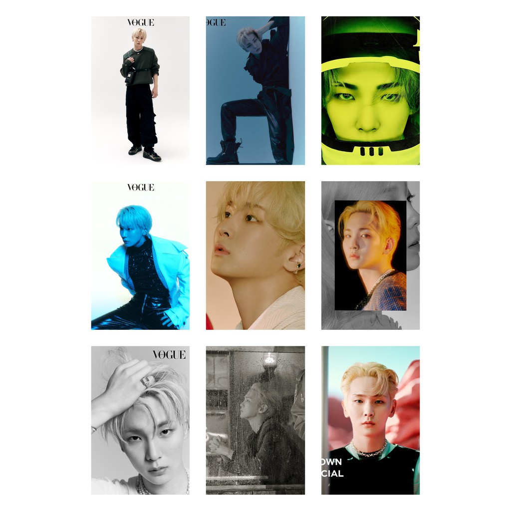 Lomo card 45 ảnh thành viên Shinee - Key - BAD LOVE