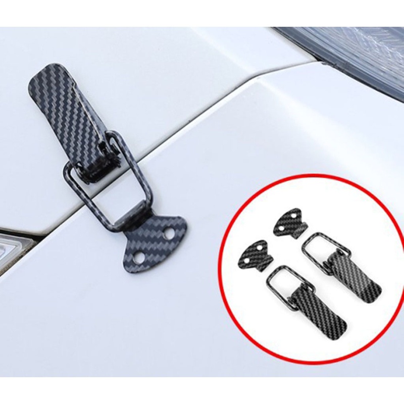 Bộ Kẹp Khóa Tấm Cản Xe Hơi Tháo Lắp Nhanh Nhiều Màu